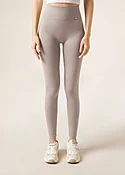 Leggings met dubbele scrunch