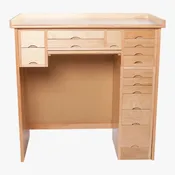 15 Drawer Watchmakers Work Bench MasterCraft Made In USA