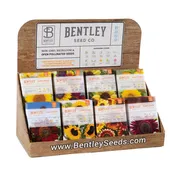 250 Piece Sunflower Seed Packet Retail POS Corrugated Display