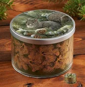Gray Squirrel 3-Wick Candle
