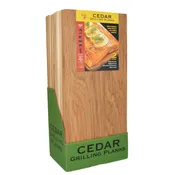 7.25 x 16" Cedar Grilling Planks (24-pack)