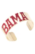 Alabama Crimson Tide Varsity Outline Cuff