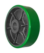 10" x 2-1/2" Polyurethane Industrial Replacement Wheel – 2200 lb | CasterHQ