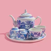 Blue & White Teaset