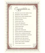 Alexa Pulitzer Congratulations Greeting Card