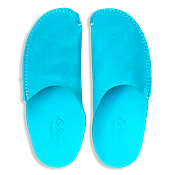 Turquoise CP Slippers Minimalist