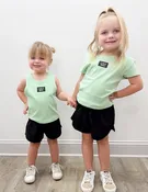 Lulu Mac Youth Baby Doll Top in Mint