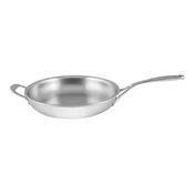 Demeyere Atlantis 11-inch, 18/10 Stainless Steel, Proline Fry Pan With Helper Handle
