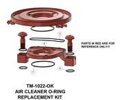Air Cleaner Replacement O-Ring Kit for SPORTSTER