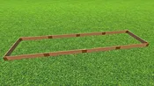 4' x 16' Raised Garden Bed - GardenBLOX Classic