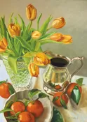 Past Petal Prints-January Tulips — The White Brick House