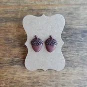 Acorn Earrings