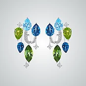 Amazonia Cocar Clearing Studs