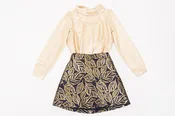 Blue Leaf Shirley Skirt