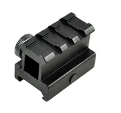1” High Profile Riser Mount – 3 Picatinny Slots