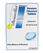 Cap W/Cup Denture Translucent250/cs
