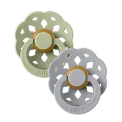 Bibs America Boheme Pacifier 2 Pack, Stage 1