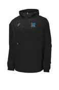Mandeville Volleyball Unisex Packable Anorak Jacket- Black
