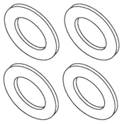 Custom Rockets CD-5060 Centering Rings (8 Disc Rings)