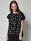 BLACK DISCO TUNIC — uzinyc