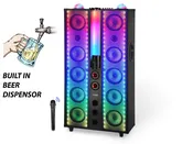10,000 Watt LED Party Speaker - Black