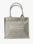 Brooklyn Canvas Tote Bag in Beige