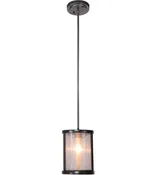 Craftmade 36791-MBK Danbury 1 Light Mini Pendant -Matte Black