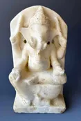 17th Century Indian Marble Ganesha