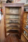 Antique Primitive Corner Cupboard - Rustic Wooden Storage Solution — Simply Rescued