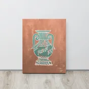 Greek Pot Canvas