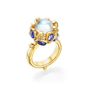 18K Anemone Ring