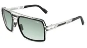 6033 - Black Silver Matte | Green Gradient