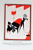 1925 Black American Comedians Layton & Johnstone Musical Comedy Nerman Print Ad