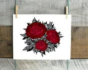 Peony Print