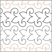 Trumpet Vine Border Pantograph