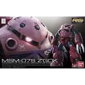 BANDAI 5061601 1/144 #16 Char's Z'gok