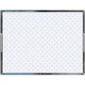 Acrylic Tray - D&D Lattice Blue