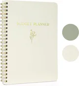 Easy to Use Monthly Budget Planner - 12 Month Financial Organizer with Expense Tracker Notebook