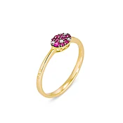 18kt Gold "Pitti" Multi Pave Ring