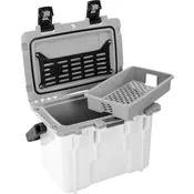 14QT Personal Cooler – White/Gray