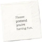 Funny Cocktail Napkins – Introvert Gift