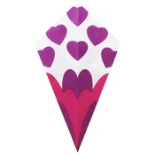 Pink+Purple Hearts+Big Hearts
