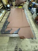 Upholstery Leather Side/Brown Color / Z2-38