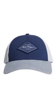 adidas Womens Three Stripe Signature Comfort Trucker Hat - TECH INDIGO