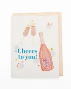 'Cheers to You' Congratulations Greeting Card
