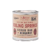 Boiling Springs: Scrub Oak + Bergamot Soy Wax Candle