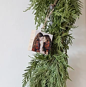 bamboo photo ornament — A Little Photo Studio design and print services