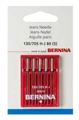 Bernina Jeans Needle 130/705 H-J Size 14/90 (5 pk)
