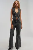 AHEAD OF THE CURVE MILITARY DENIM PANT