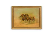 Art Moderne Trotters Painting